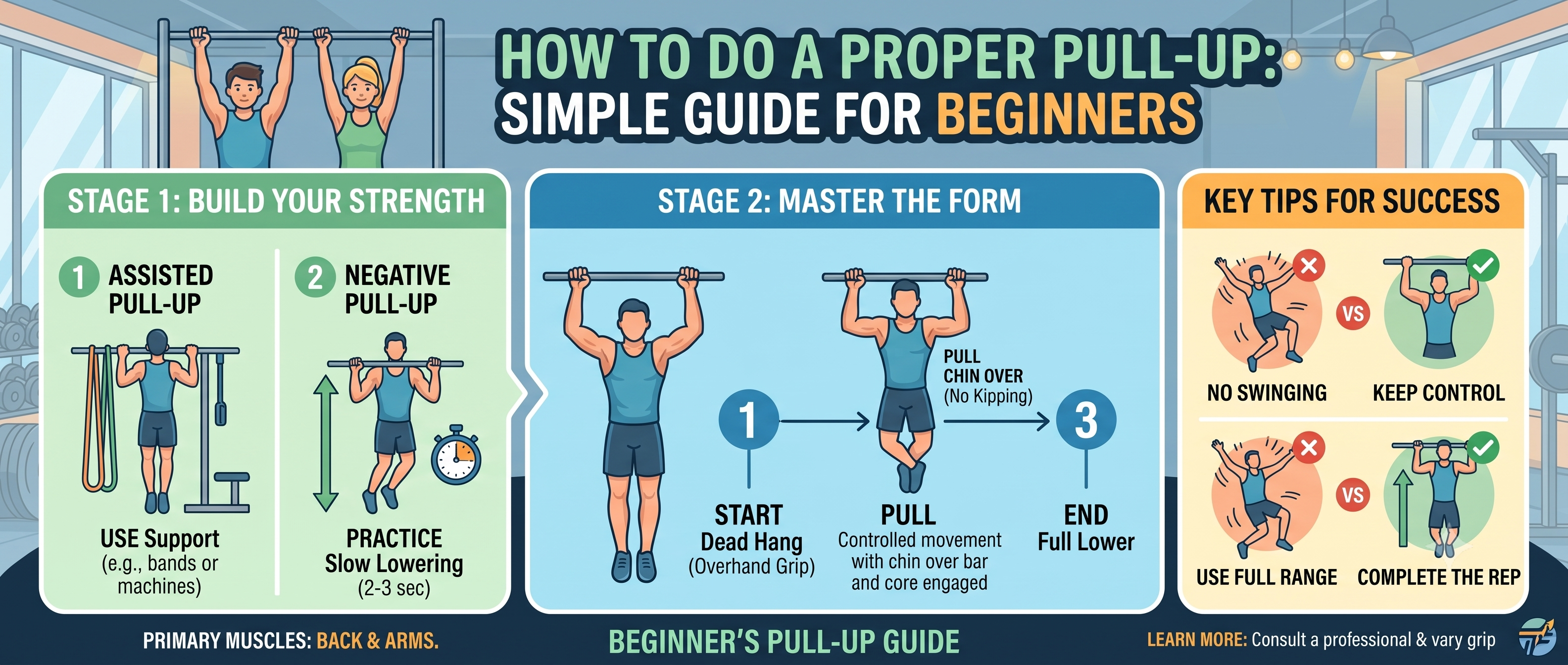 How to Do a Proper Pull-Up: The Complete Step-by-Step Guide for Beginners