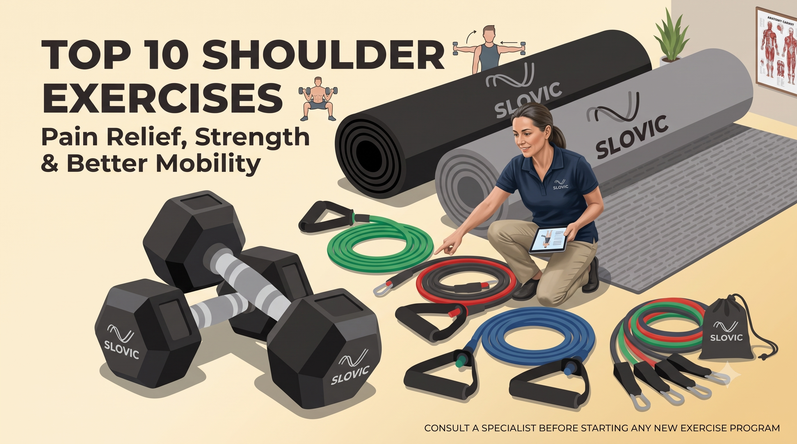Top 10 Shoulder Exercises for Pain Relief, Strength & Better Mobility