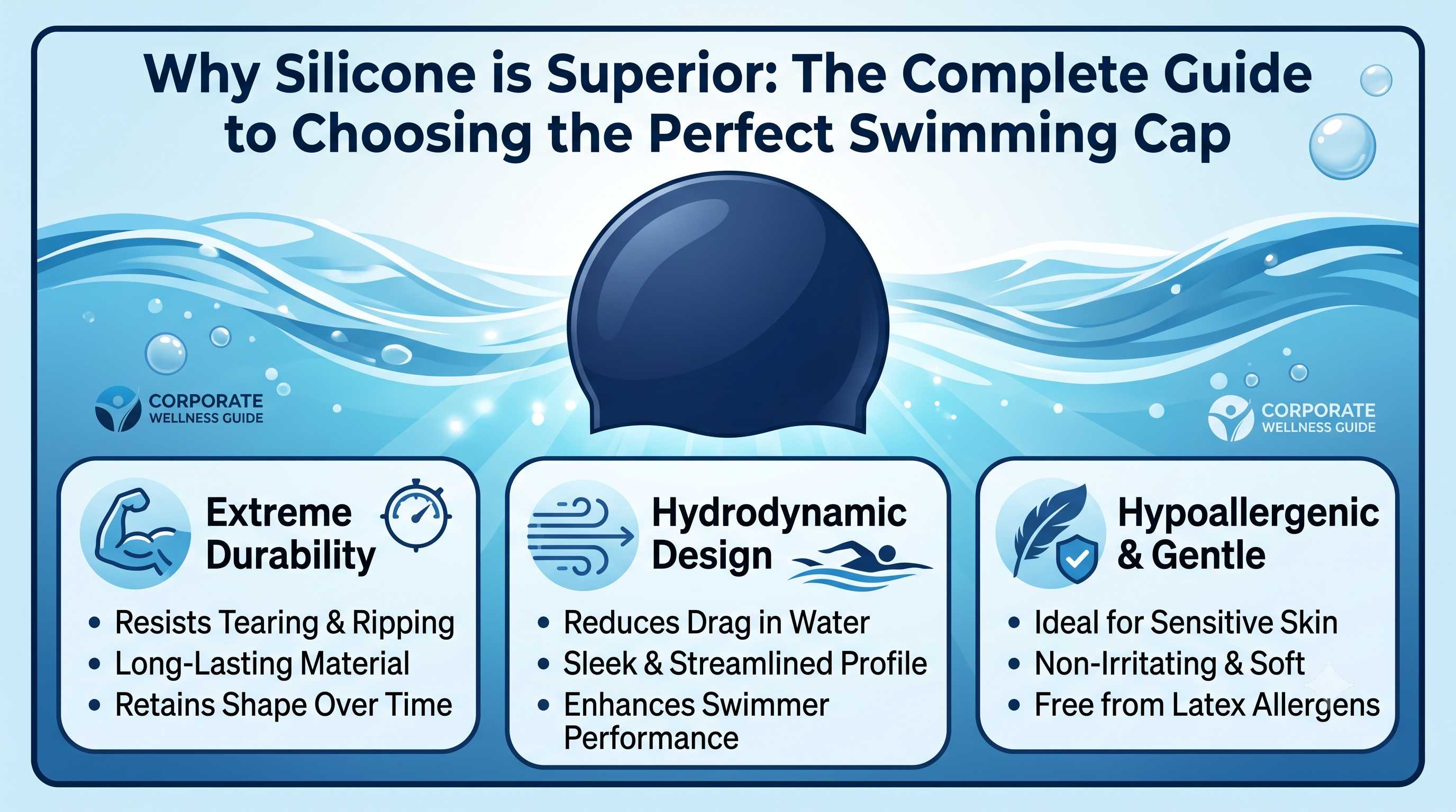 Why Silicone is Superior: The Complete Guide to Choosing the Perfect Swimming Cap