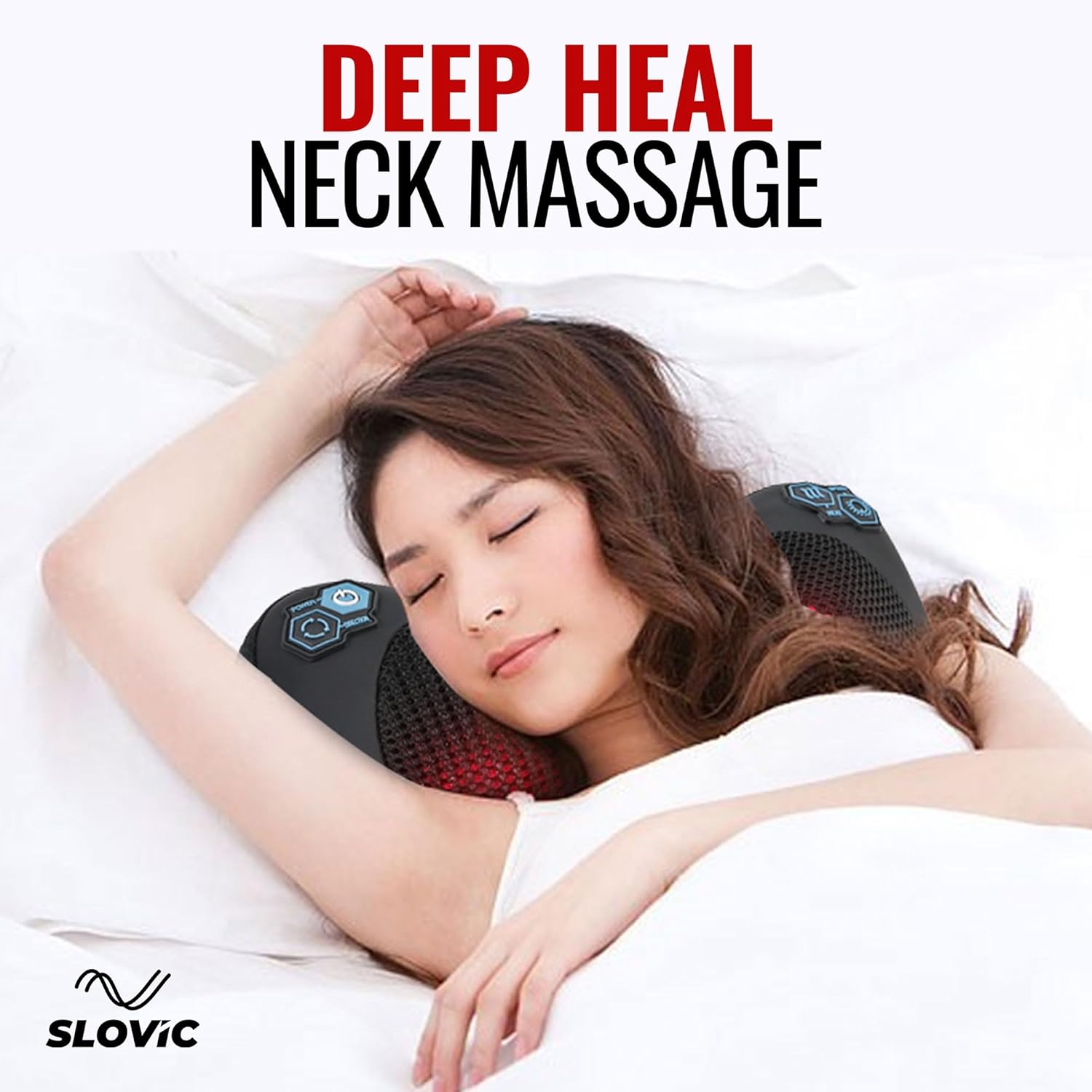Neck Massager | Electric Shiatsu Cushion