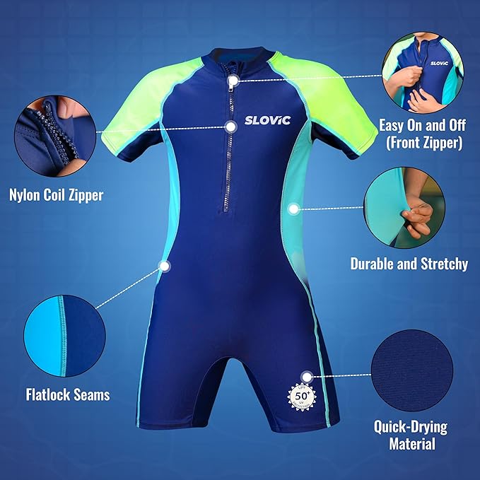 Swim Costume | Kids | Quick‑Dry | Chlorine Resistant