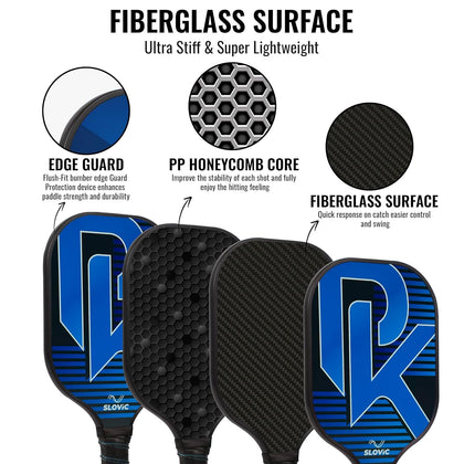 Pickleball Fiberglass Racket Set