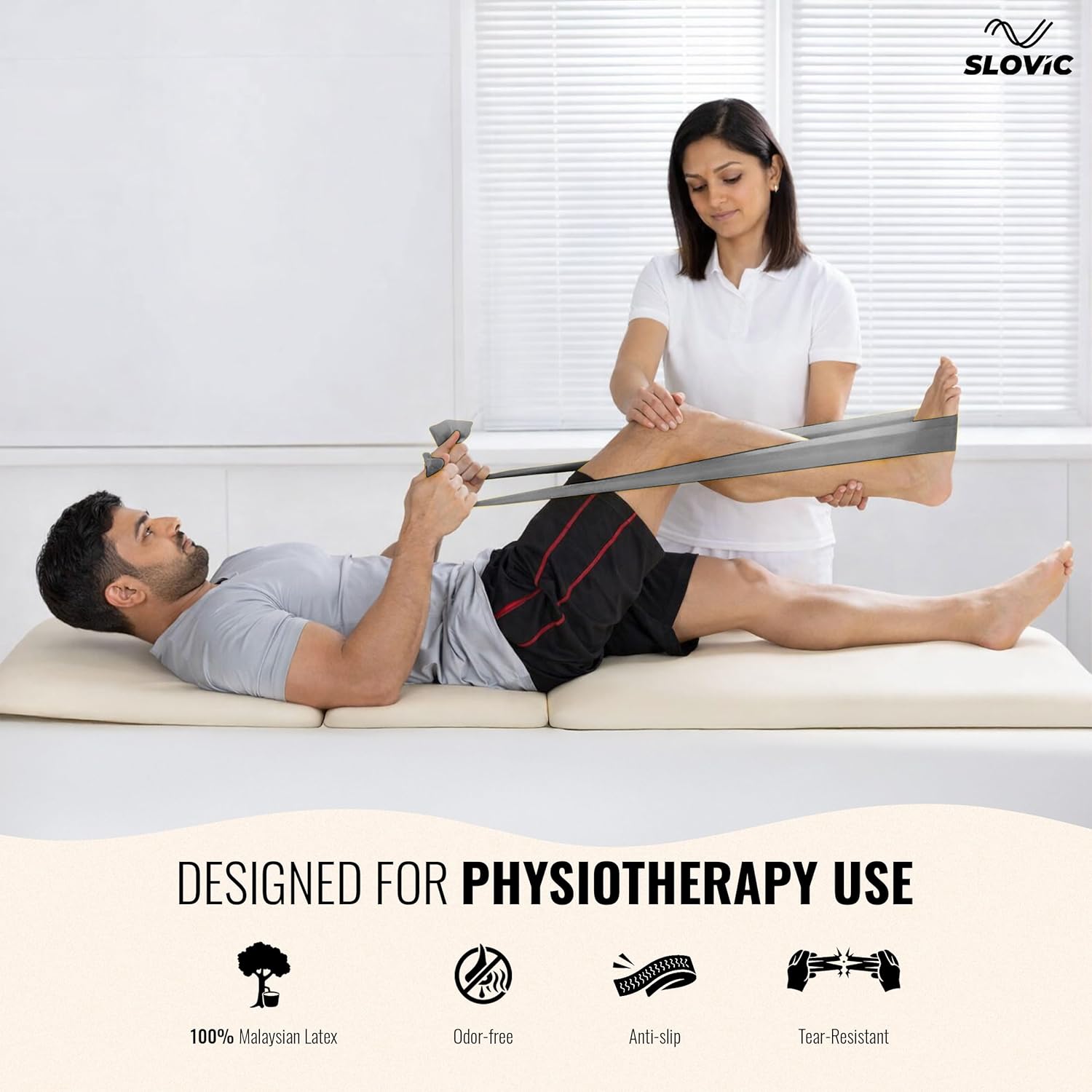 Medium to Heavy Resistance Thera Band | Premium Thera Band for Rehab, Strength & Home Fitness