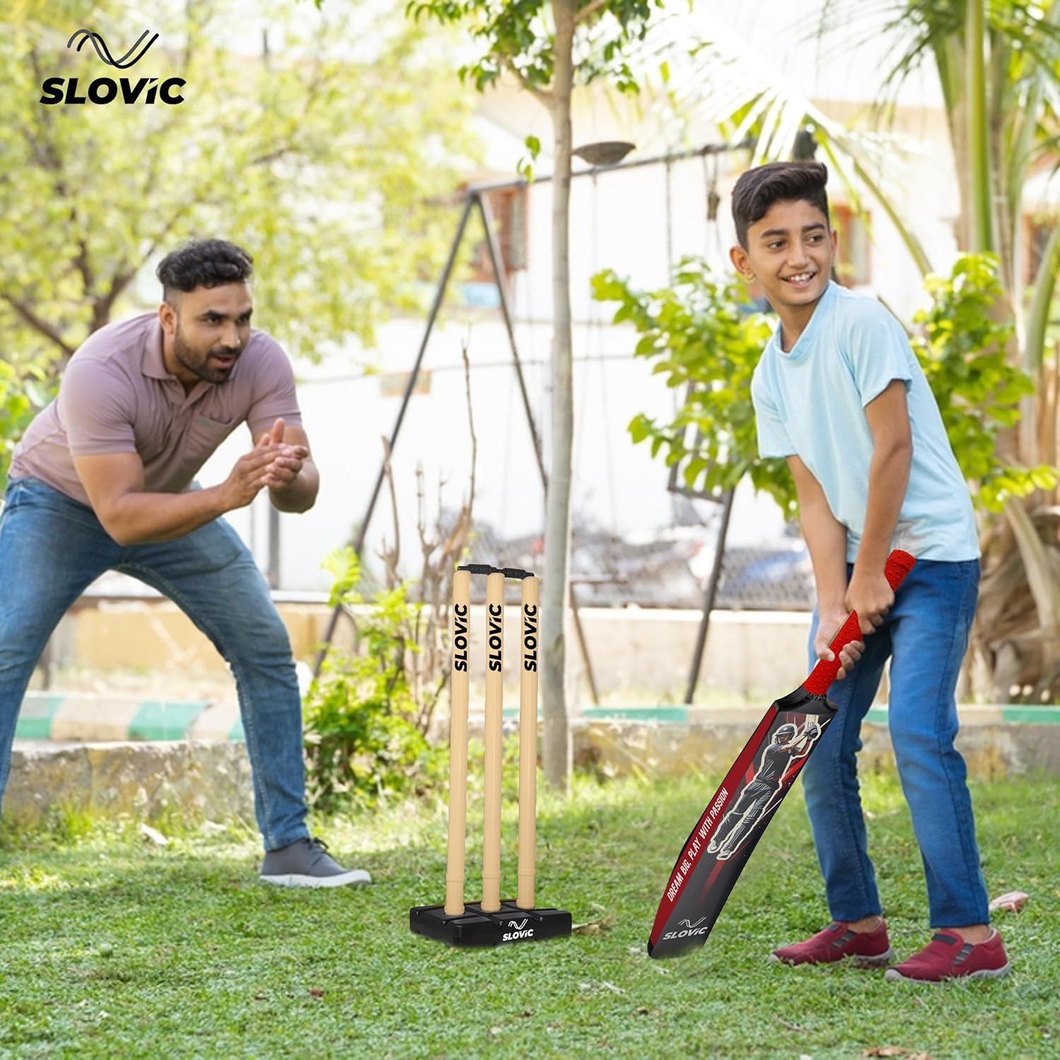 Cricket Bat | 81 x 10 CM | Lightweight Fiber Bat for Cricket kit