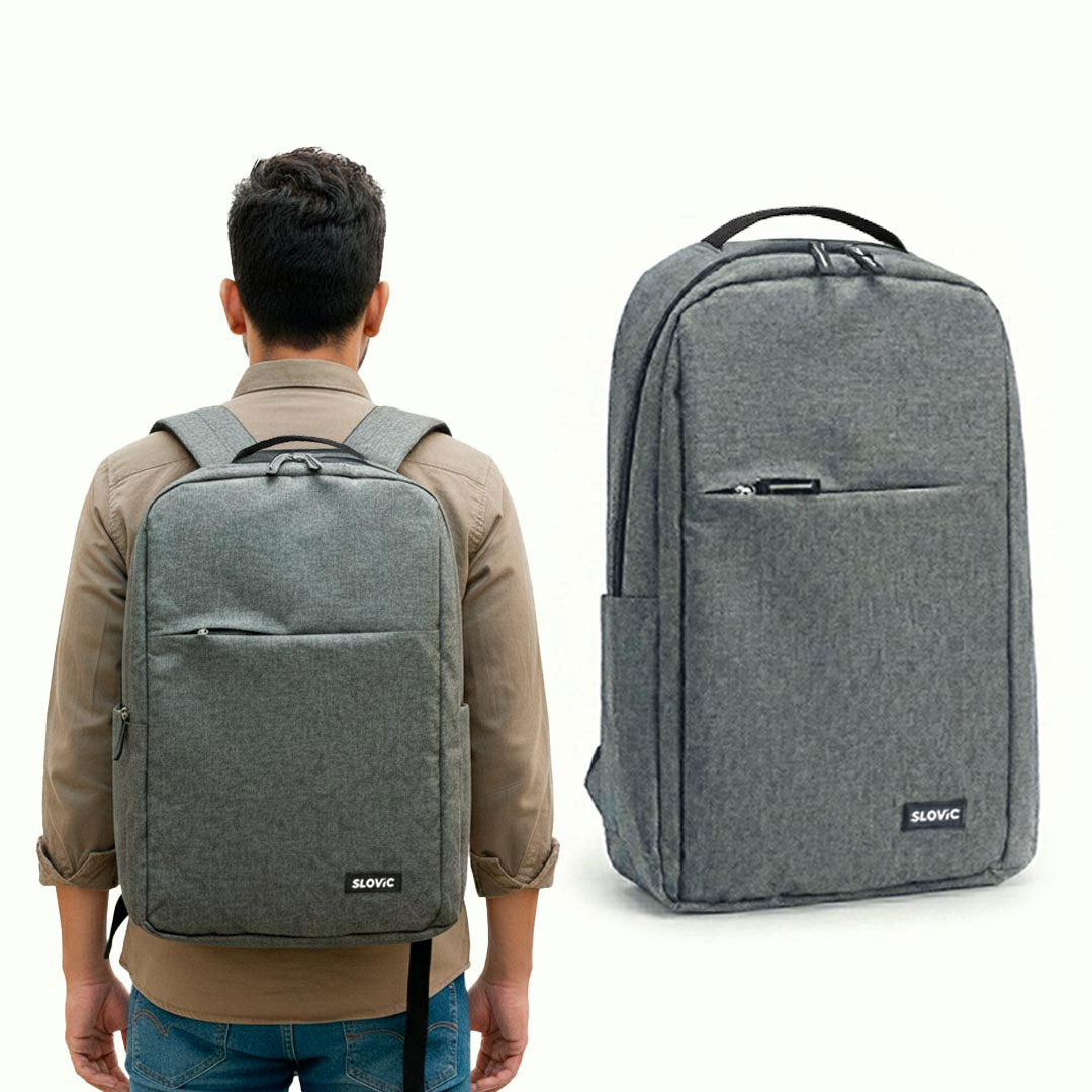 SLOVIC Grey Laptop Bag - 25 LTR