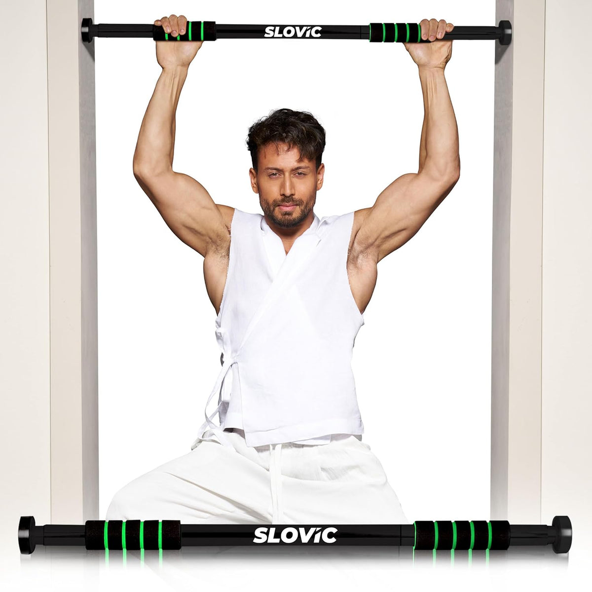 100 Kg Adjustable No Screw Pull Up Bar (62-100CM)
