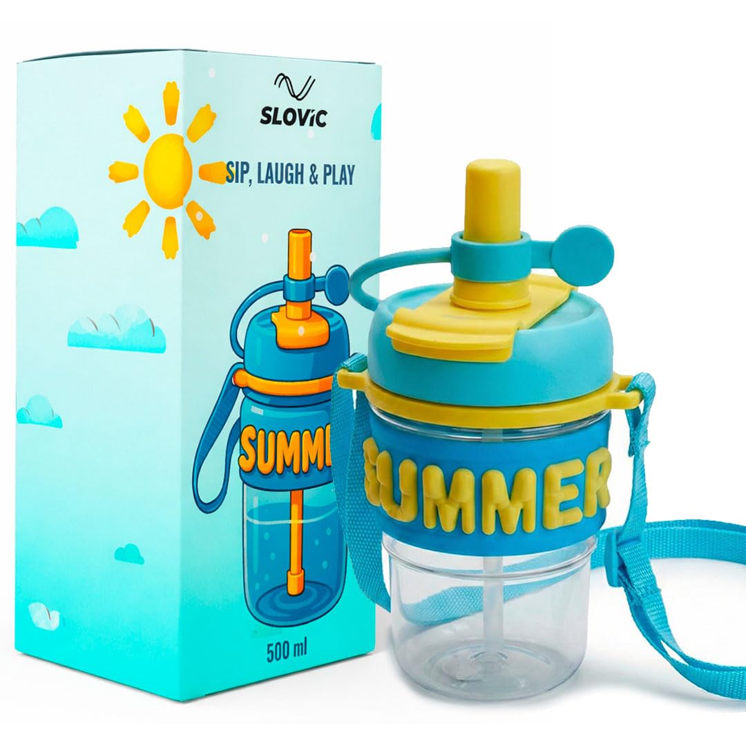 SLOVIC Summer Flow Kids Water Bottle - 500 ML