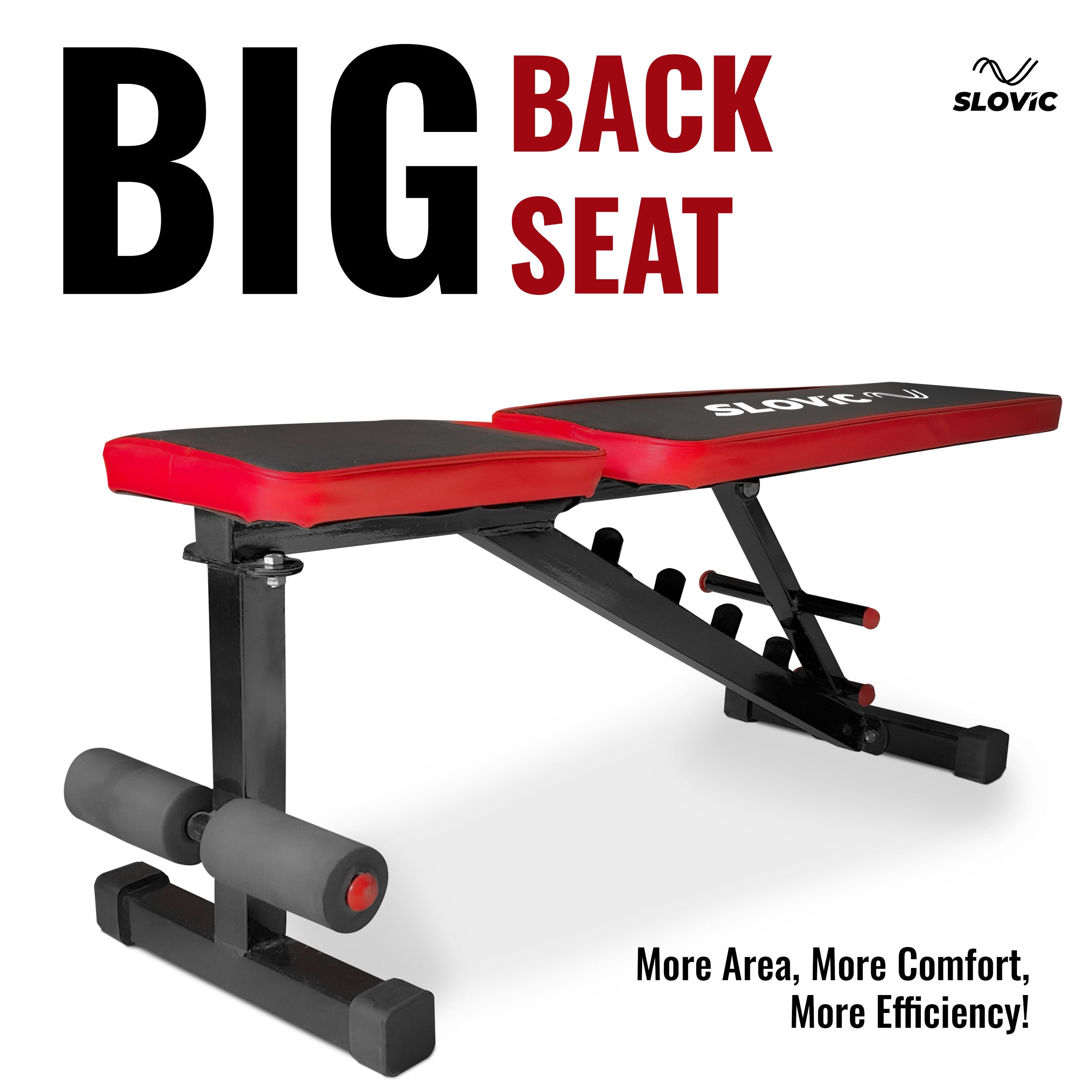 SLOVIC Adjustable Gym Bench - Upto 500KG