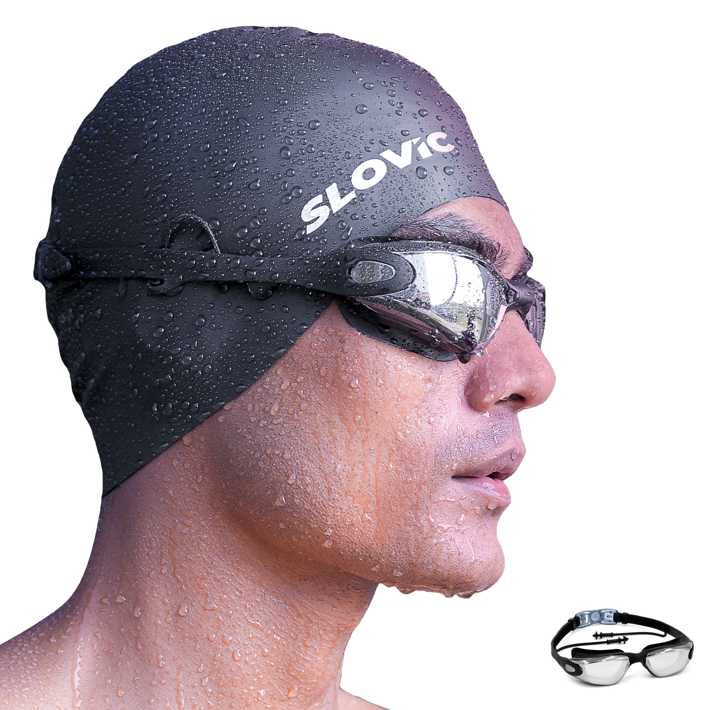 Swimming Goggles | Swimming Goggles – Anti‑Fog, UV Protection, Universal Fit, Shatter‑Proof (Adult, Unisex, Black)Adult | Unisex | Black