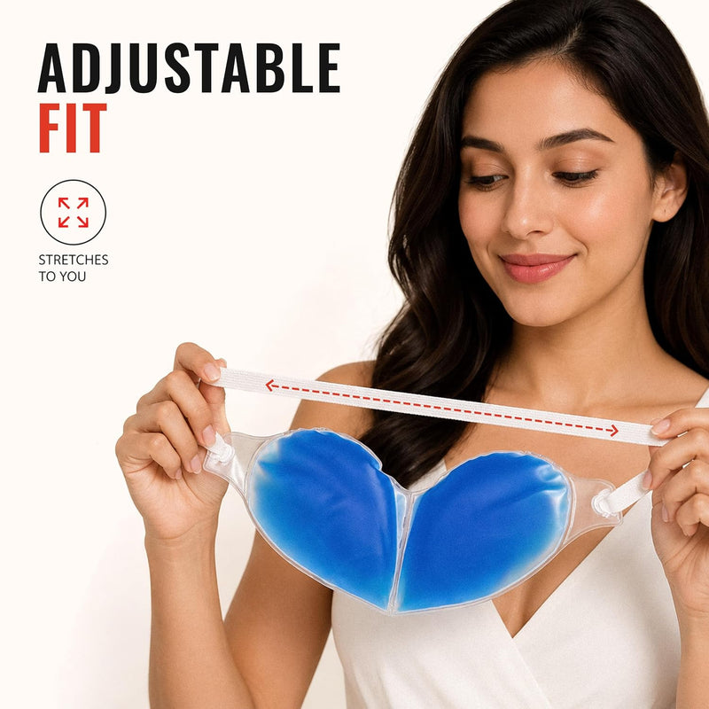 Reusable Gel Eye Mask | Pack of 2 | Hot & Cold Therapy