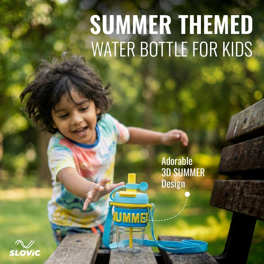 SLOVIC Summer Flow Kids Water Bottle - 500 ML