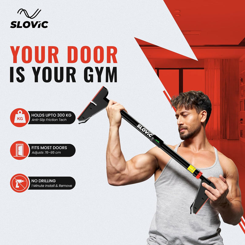 300 Kg Heavy Duty Adjustable Pull Up Bar (76-95 CM)