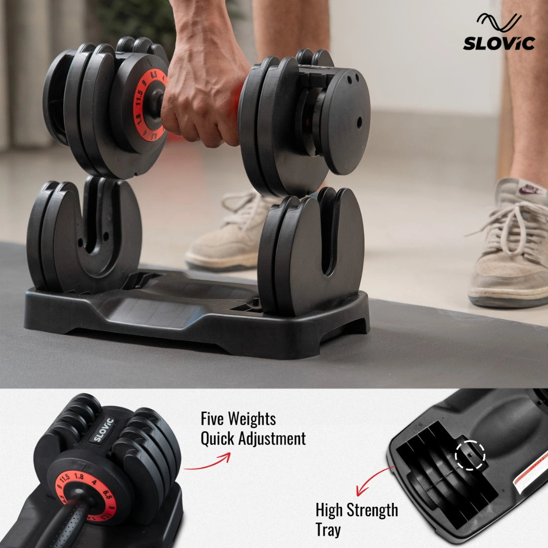 Single Adjustable Dumbbell- 11.5kg