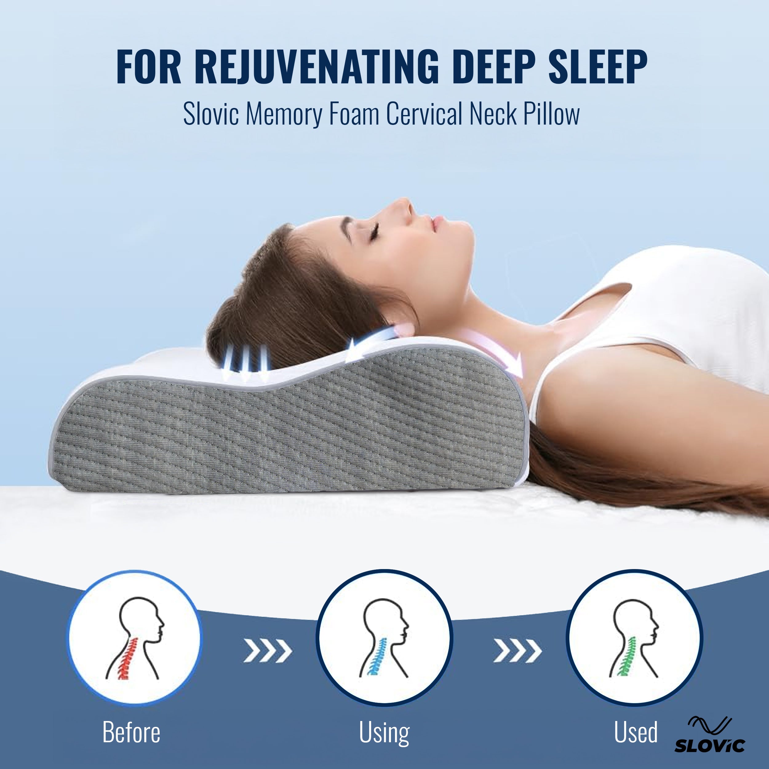 Cervical Pillow for Neck Pain
