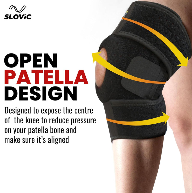 Pain Relief Knee Support - Black