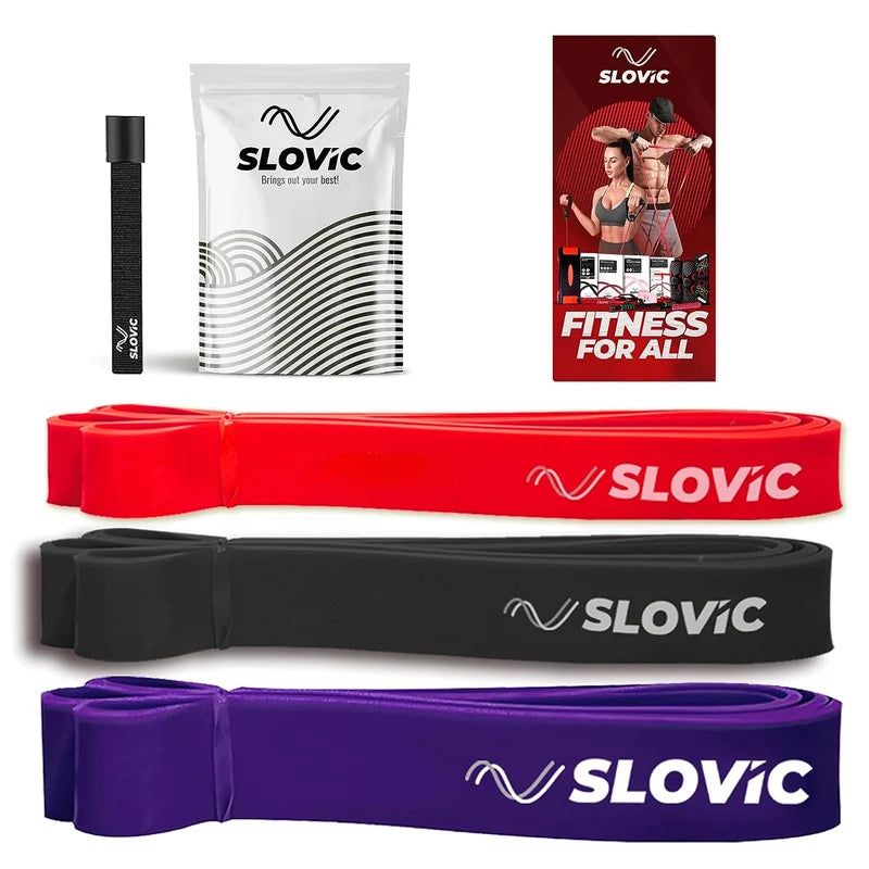 Advanced Resistance Bands - 45kg + 35kg + 15kg – Set of 3