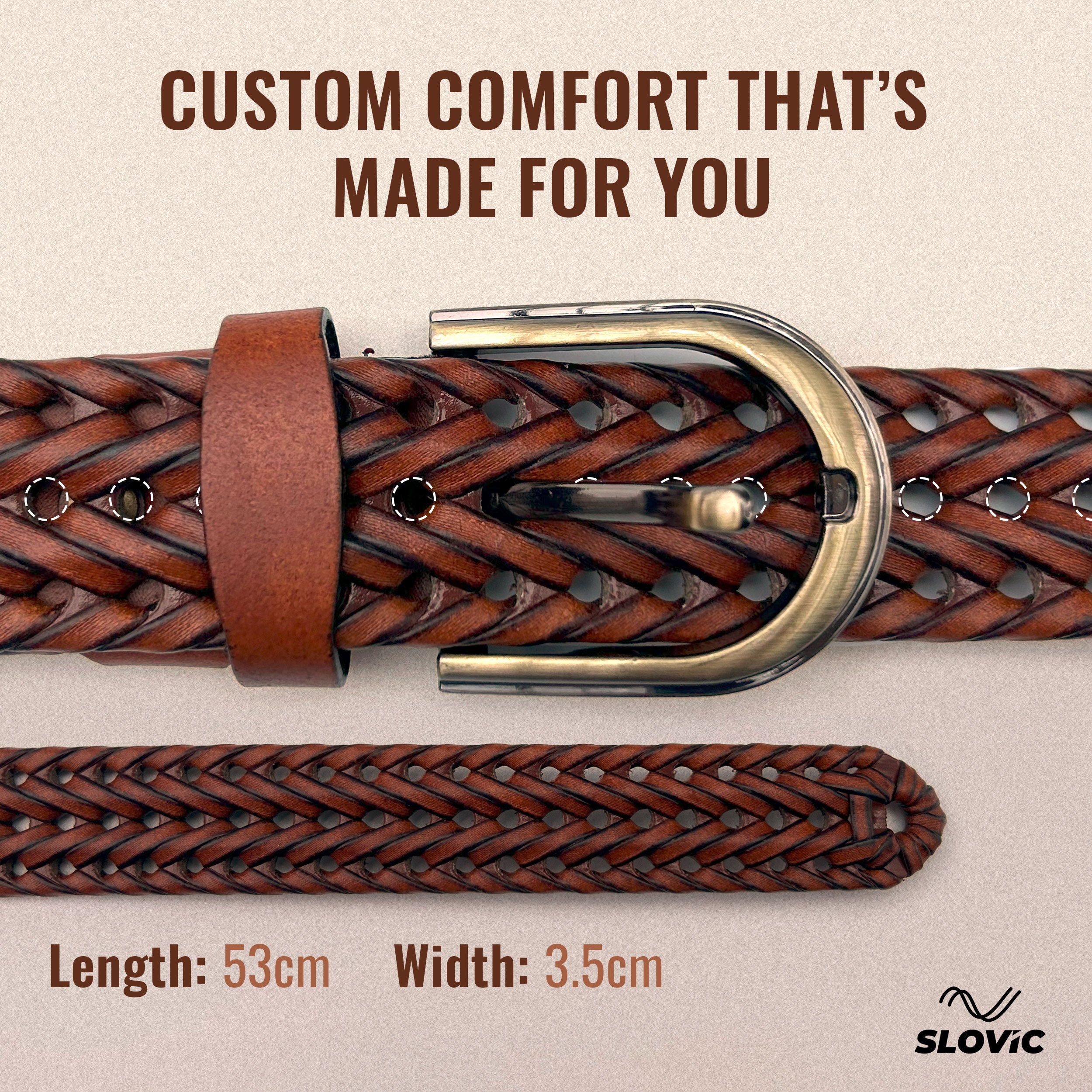 Leather Belt for Mens