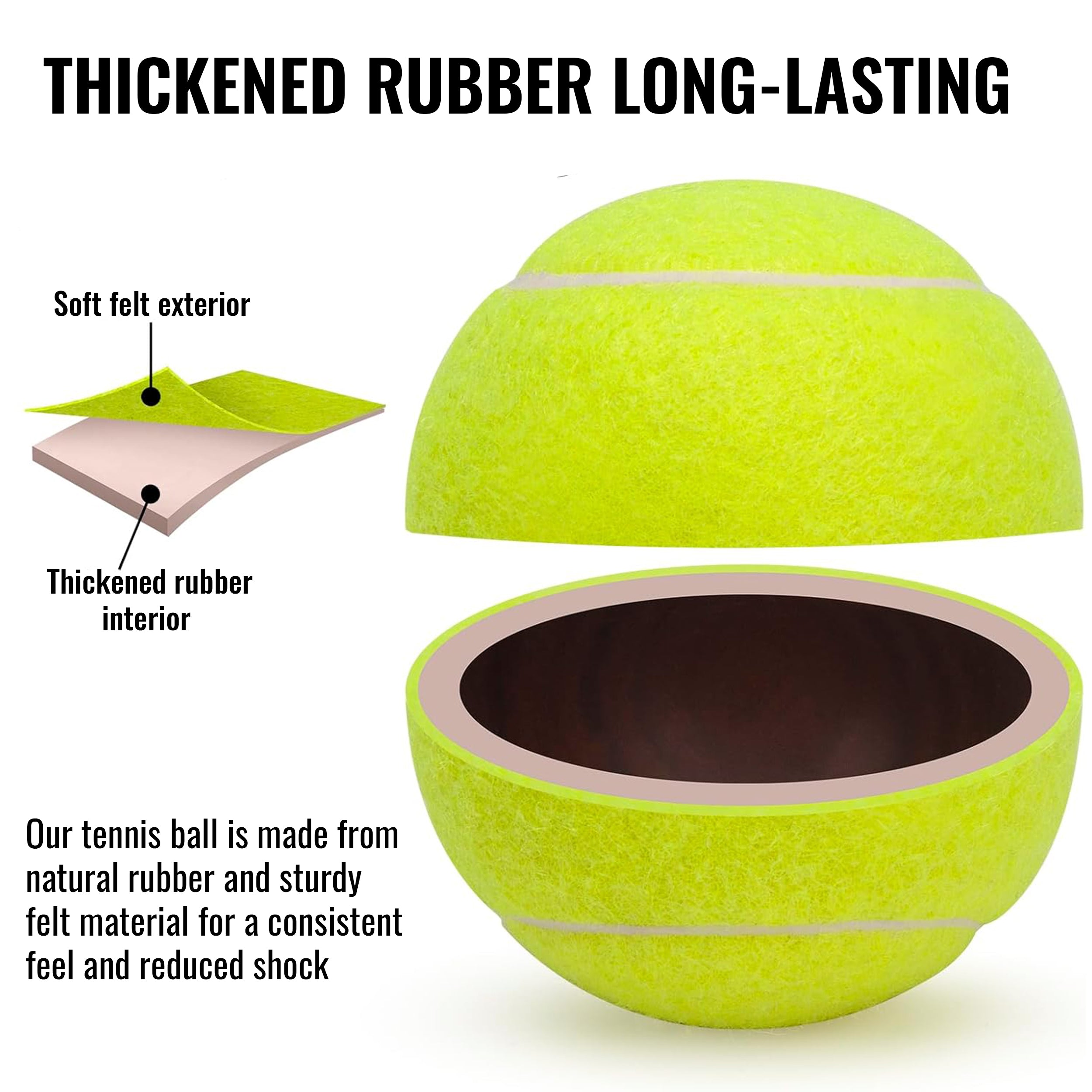 Tennis Cricket Ball | Pack of 3