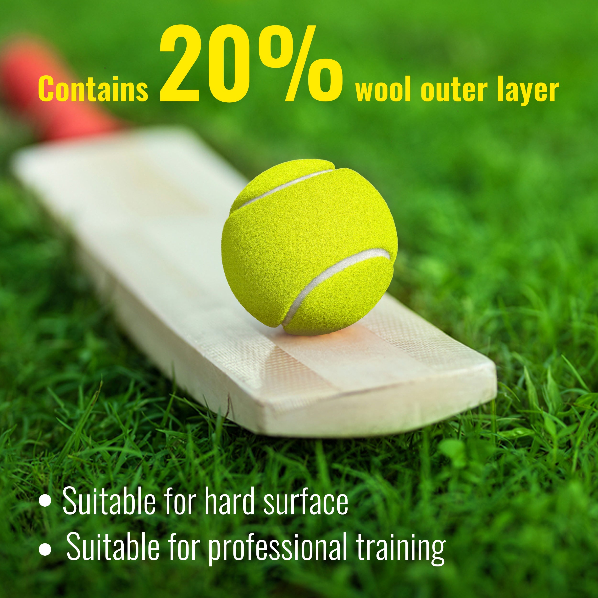 Tennis Cricket Ball | Pack of 3