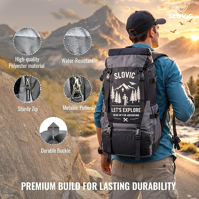 55 LTR Rucksack Backpack Travel Bag