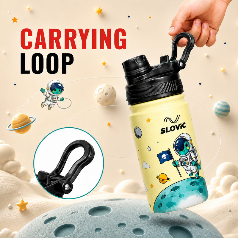 Insulated Astronaut Water Bottle 450ml