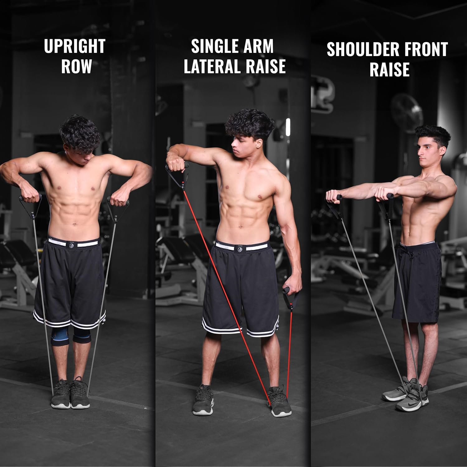 Exercise Resistance Tube- Set of 5