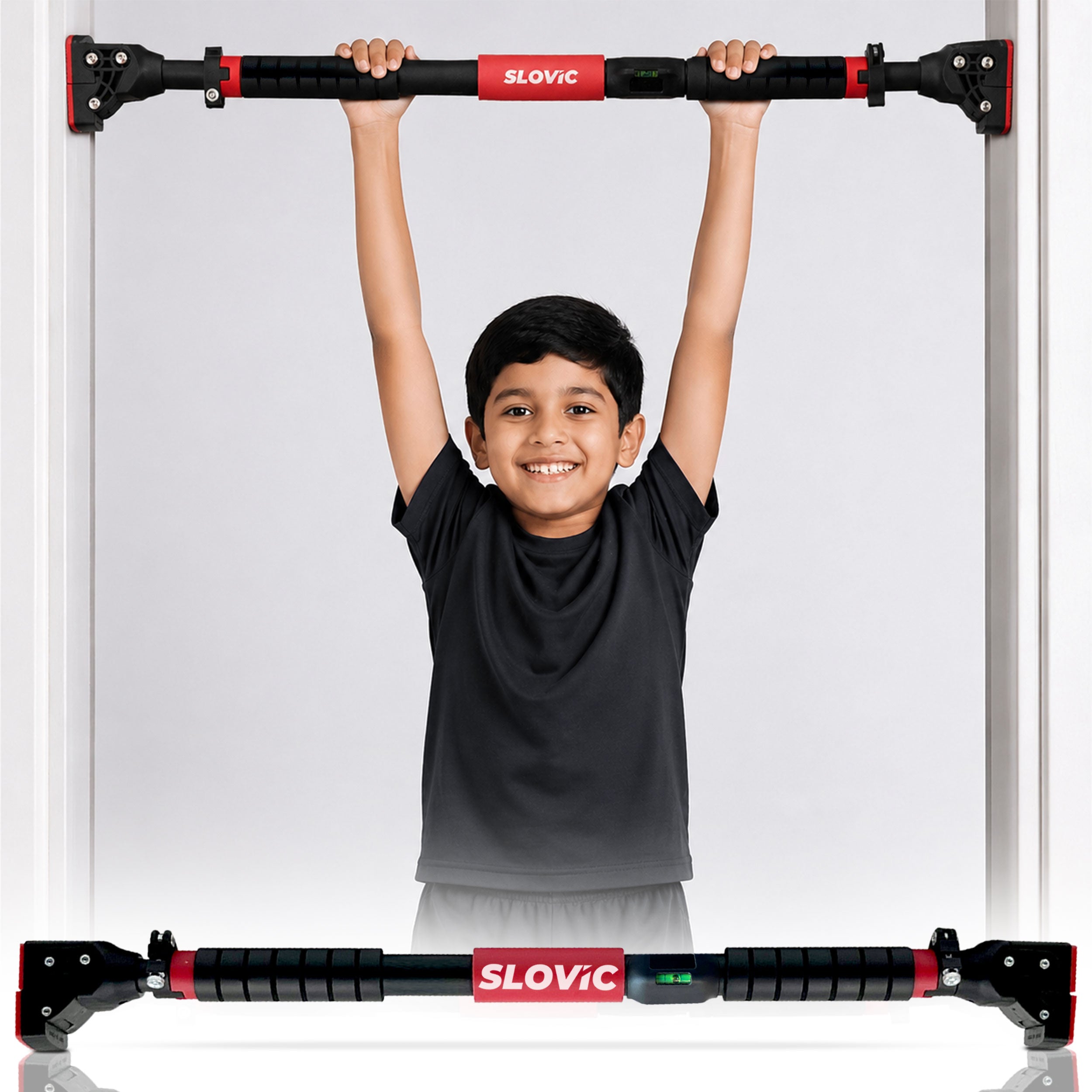 200 kg Adjustable No Screw Pull Up Bar | Kids