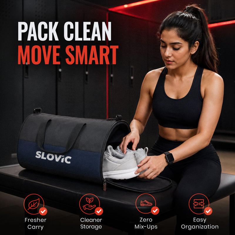 Duffle Spacious, Lightweight & Durable Bag for Gym & Travel for Men & Women - 20L
