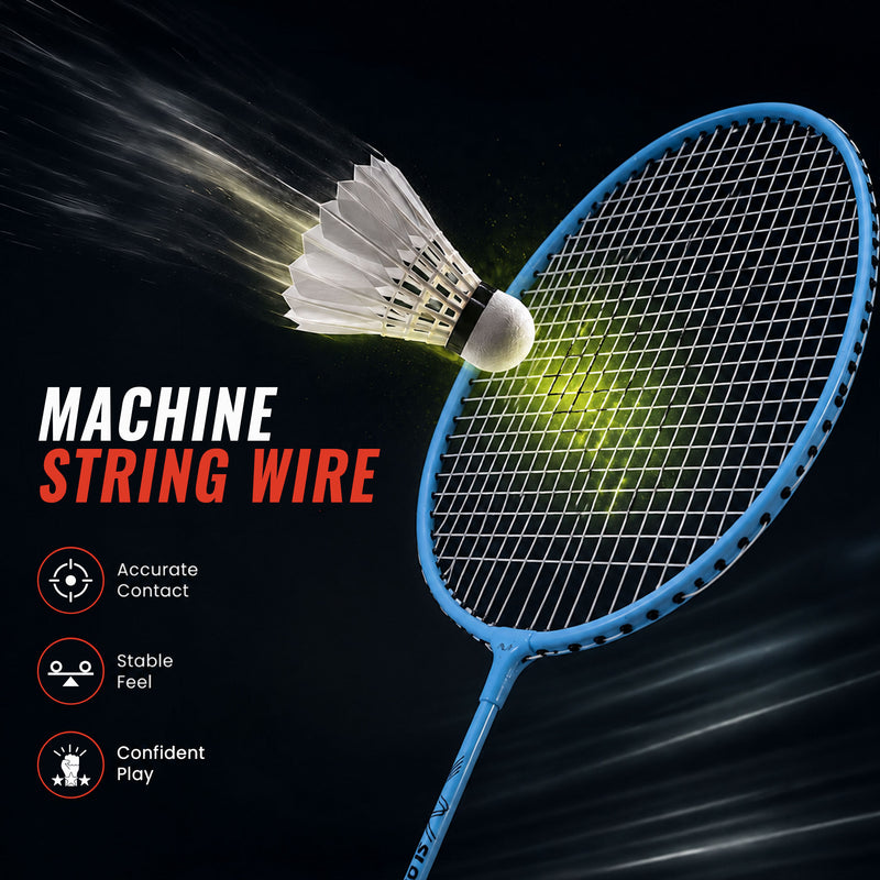 Strike 50 Badminton Racket - Single Racket for Beginners & Practice