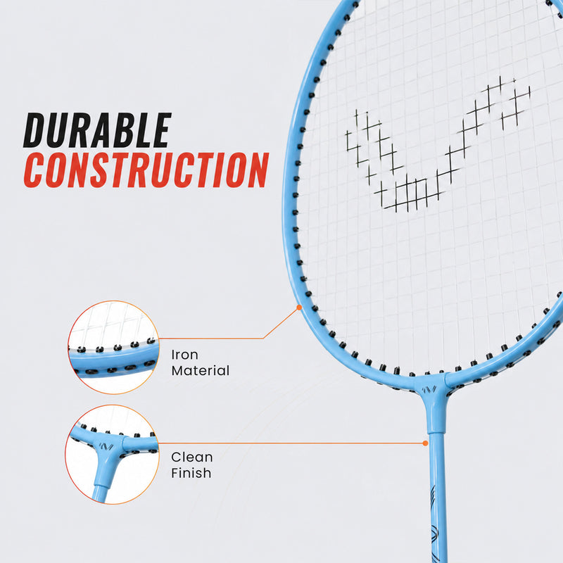 Strike 50 Badminton Racket - Single Racket for Beginners & Practice