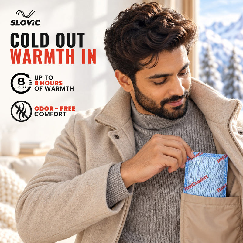 Body Warmer Heat Pad - Pack of 5 - Winter Heating Pad for Cold Weather