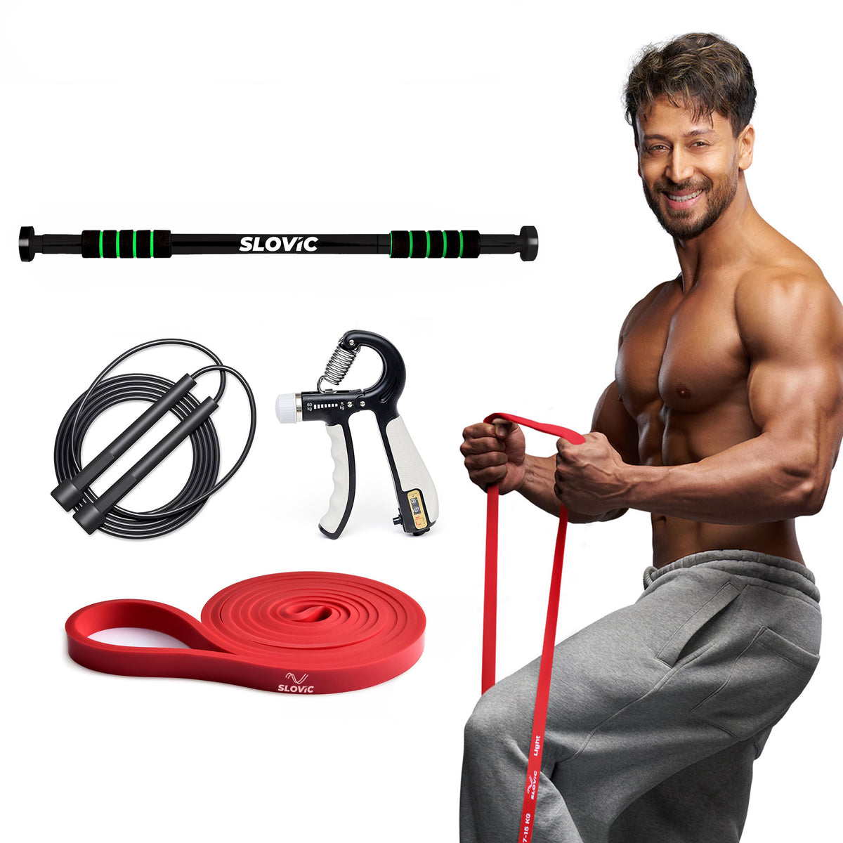 4-in-1 Home Gym Workout Combo