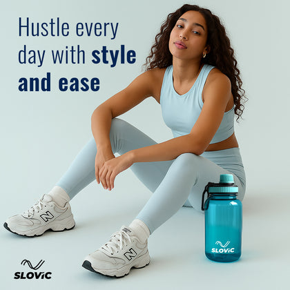 600ml Water Bottle | Leakproof Screw Cap