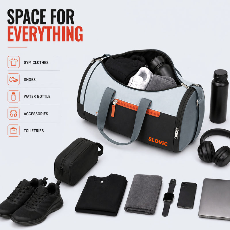 Duffle Spacious, Lightweight & Durable Bag for Gym & Travel Bag for Men & Women - 25 L