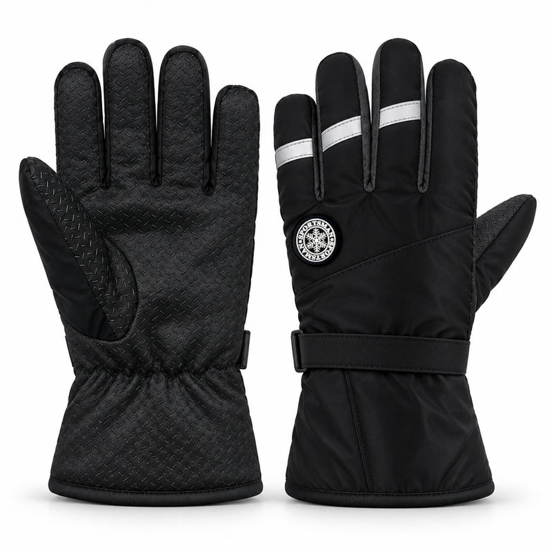 IceShield Winter Gloves - White - Cold Weather Wear