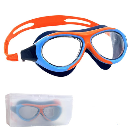 Slovic Swimming Goggles for Kids (Orange)
