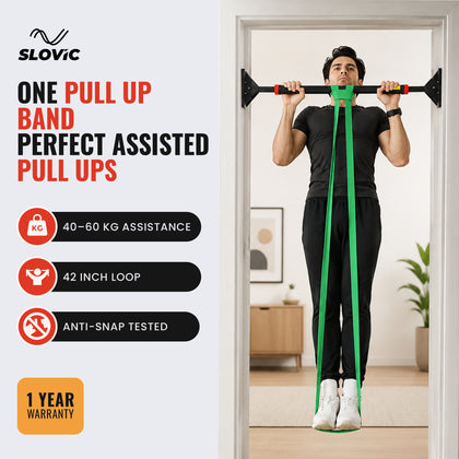 40–60 kg Pull-Up Resistance Band (Extra Heavy) – Heavy-Duty Natural Latex Band