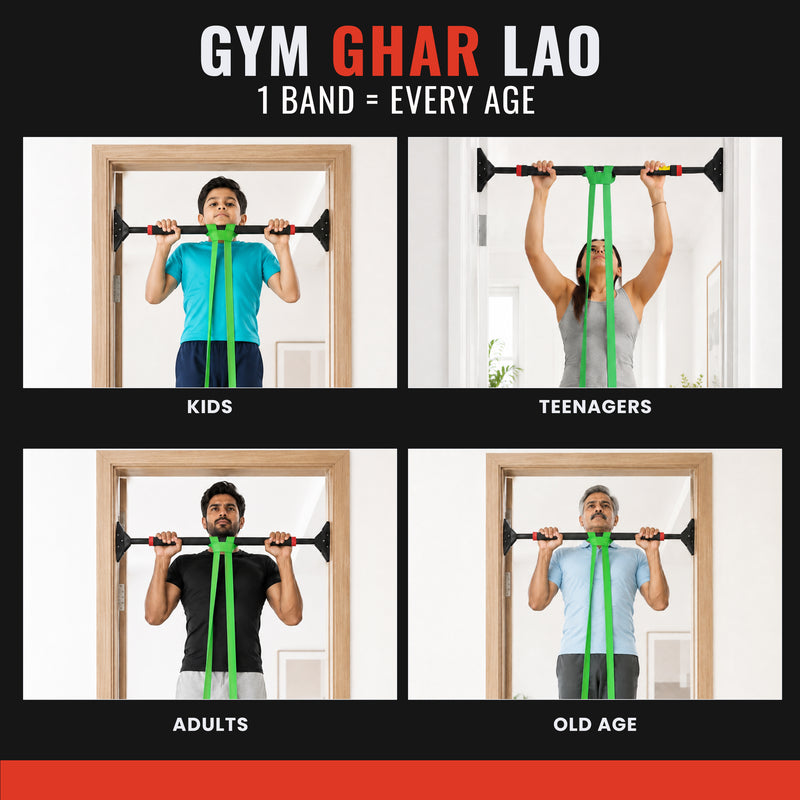 40–60 kg Pull-Up Resistance Band (Extra Heavy) – Heavy-Duty Natural Latex Band