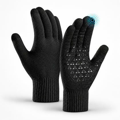 Basic Winter Gloves for Men & Women - Black
