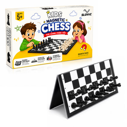 14 Inch Magnetic Foldable Chess Board Set | Magnetic Chess | for Kids & Adults