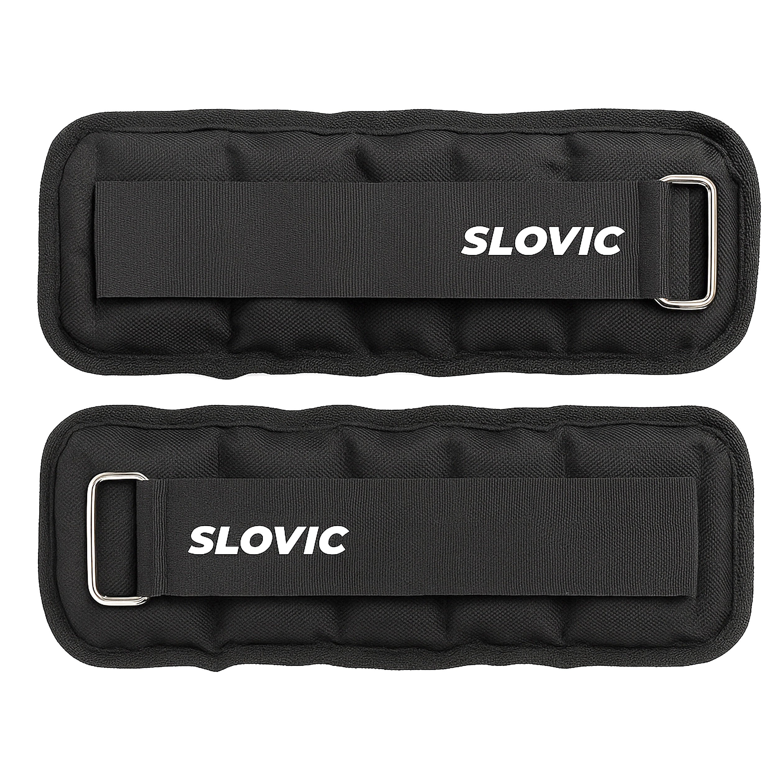 Ankle Weights 1,2,4 KG Pair - Adjustable Leg Weights for Home Gym & Workout