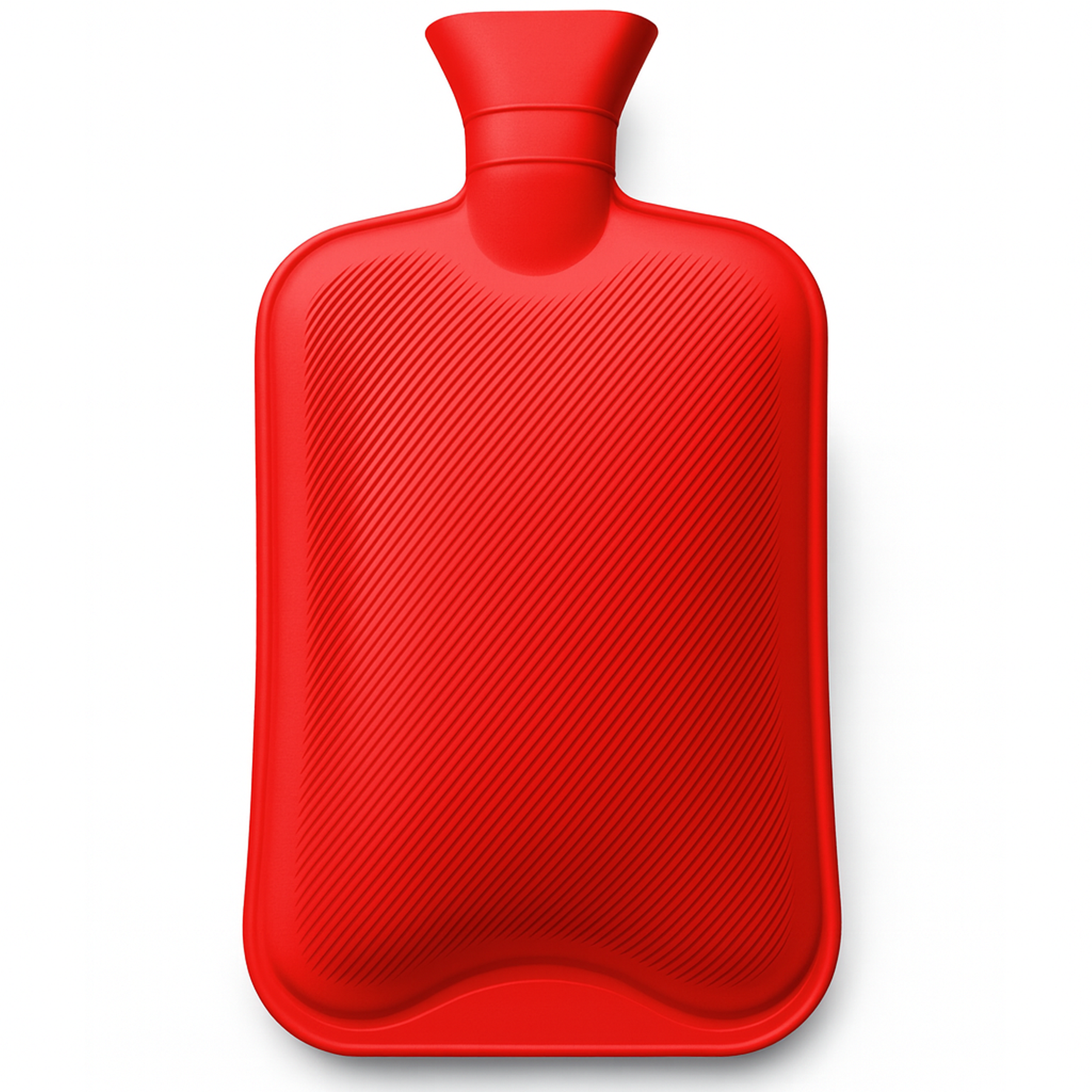 Rubber Hot Water Bag For Muscle & Pain Relief | Red