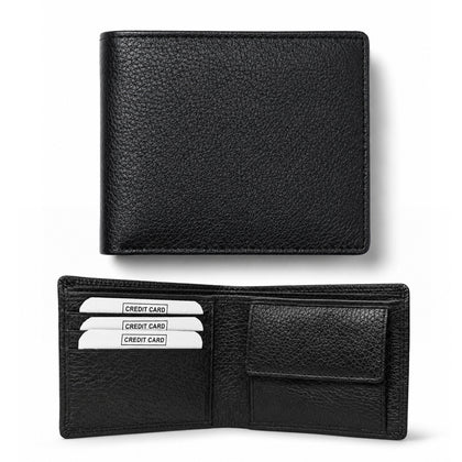 Genuine Leather Bifold Wallet