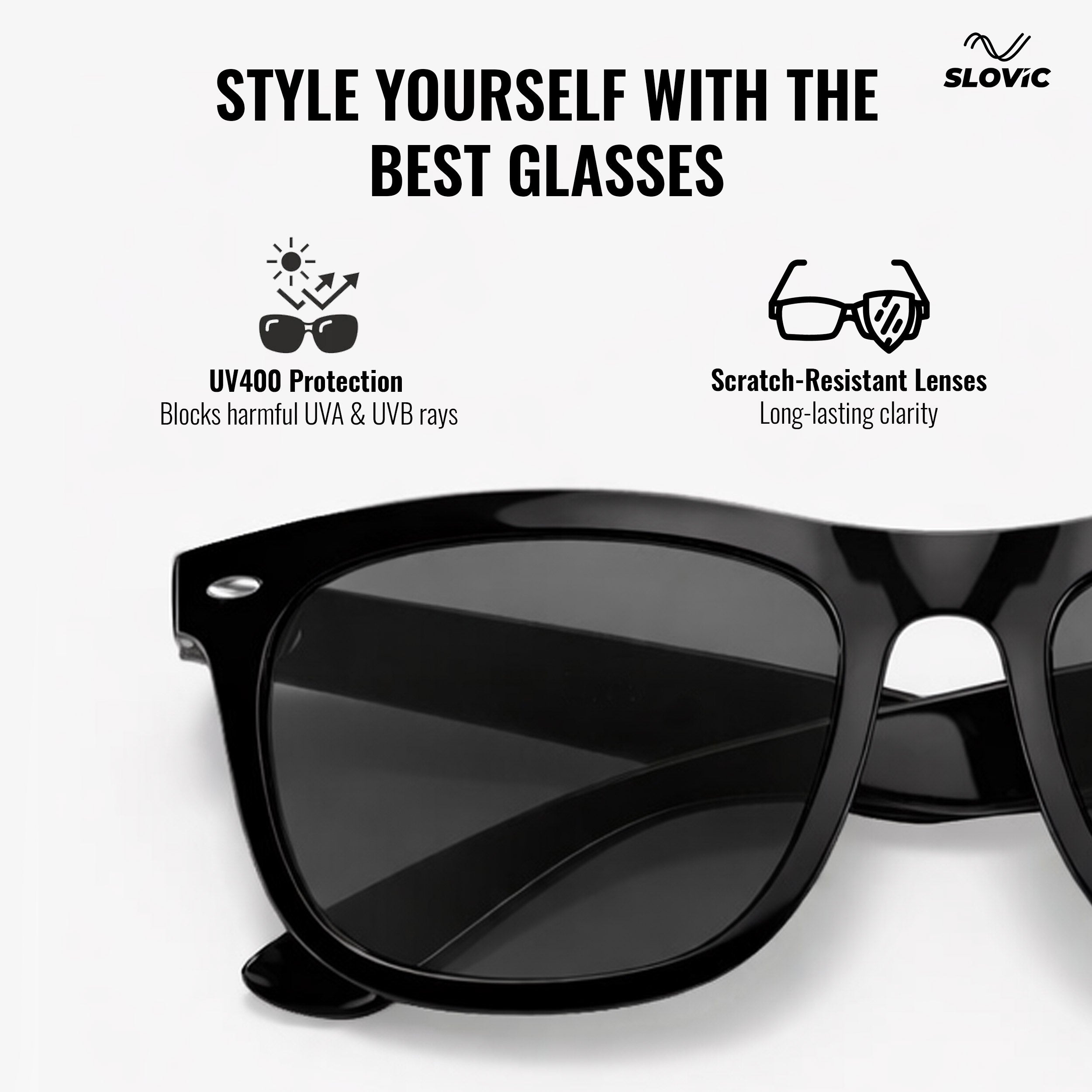 Sunglasses for Men-Black