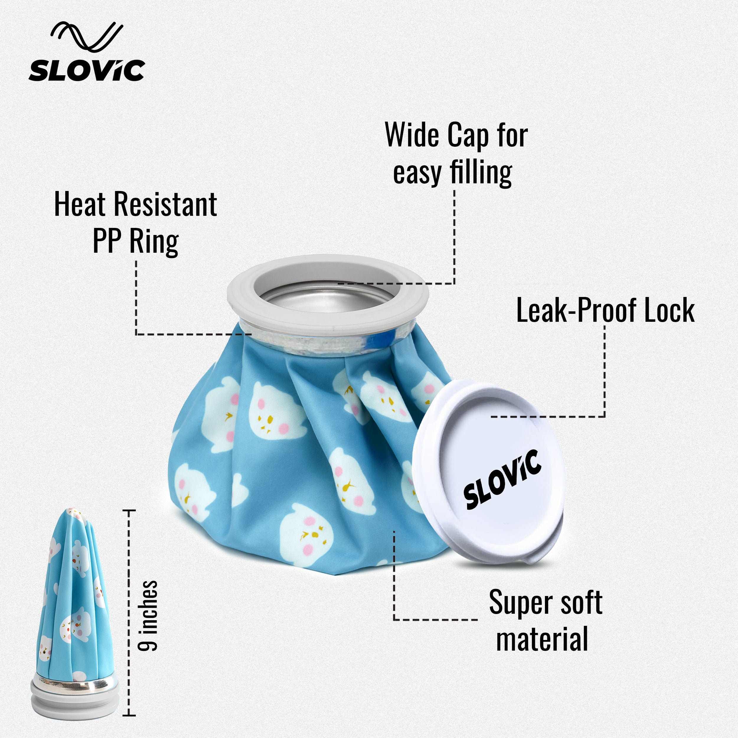 Cold & Hot Water Bag for Pain Relief