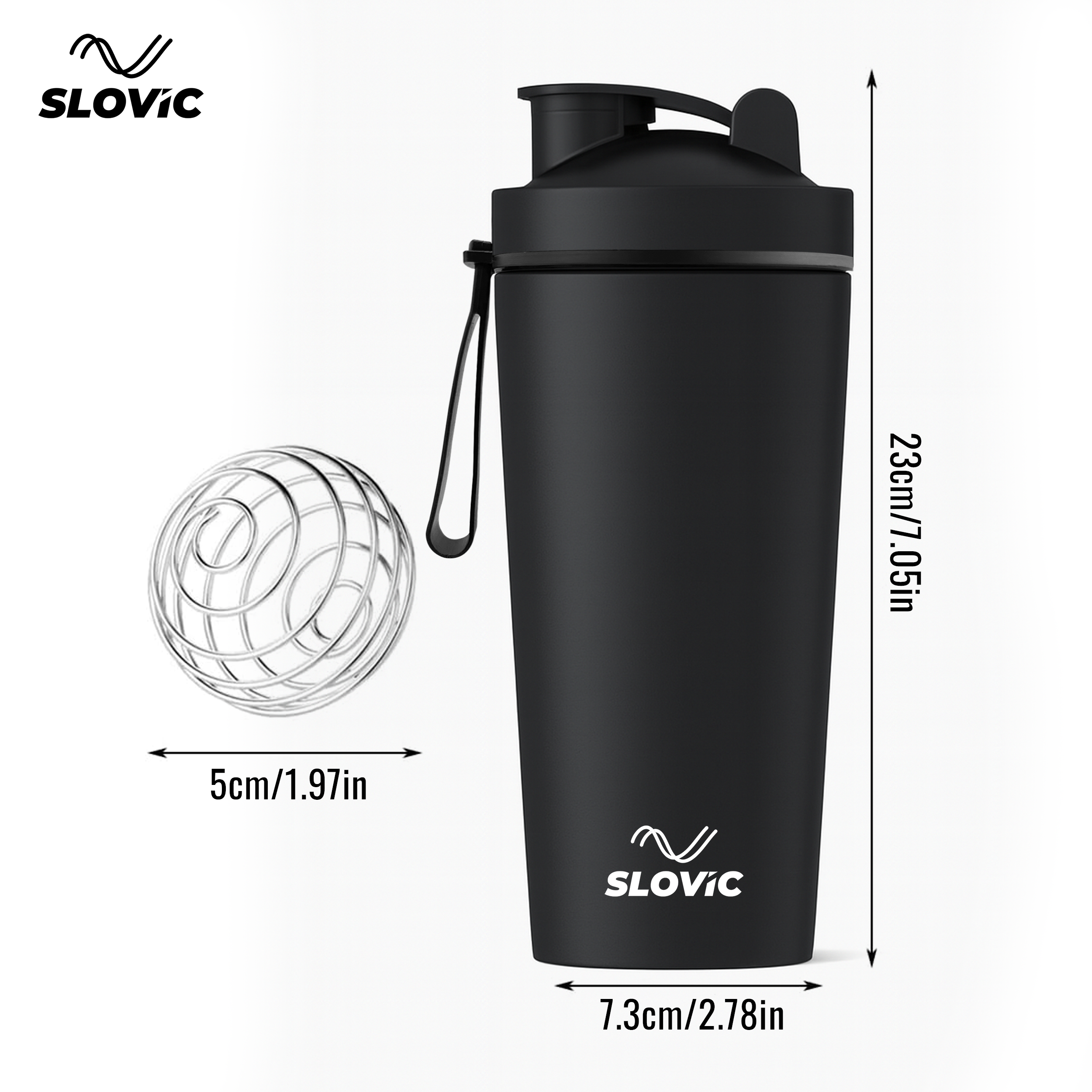 Steel Shaker for Gym - 750 ML