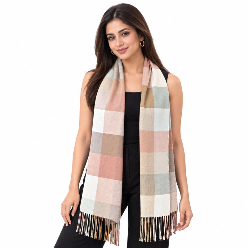 Cozy Scarf for Women & Men - Beige