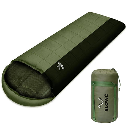 Slovic Sleeping Bag 0 to -10°C Lightweight Waterproof Winter Sleeping Bag