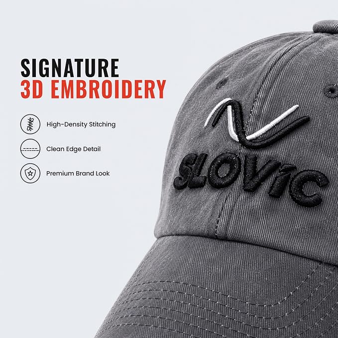 Canvas Baseball Cap for Men & Women | Adjustable Sports Cap | Grey