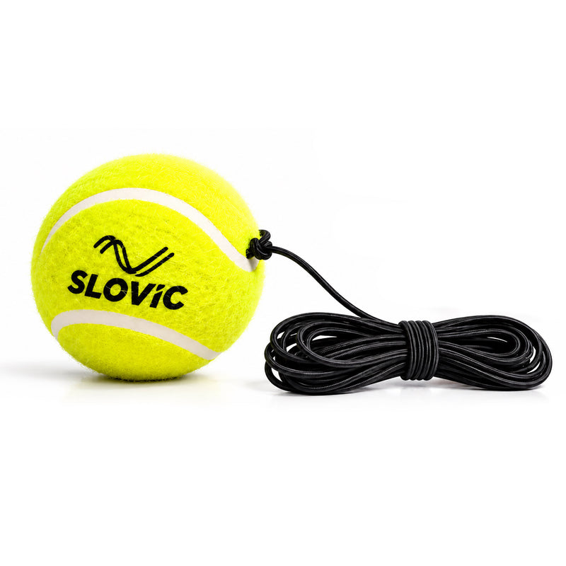 String Tennis Ball with 3m Elastic Cord – Green
